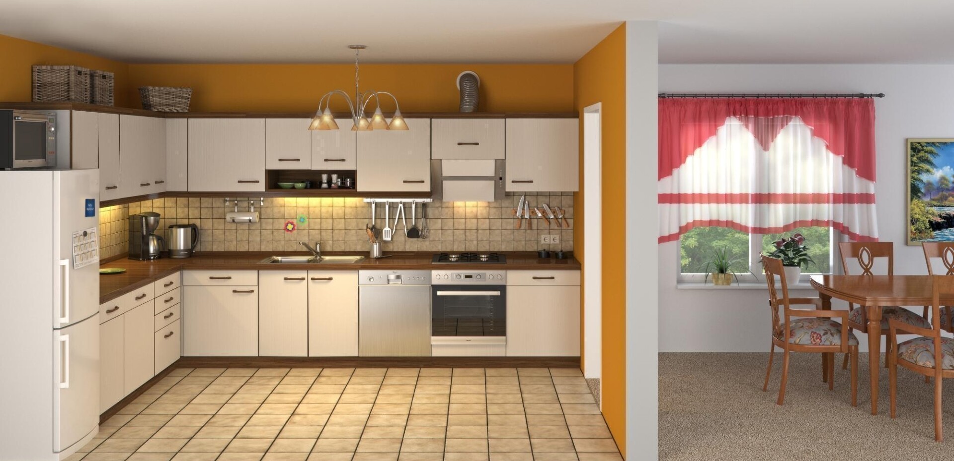 Sind auch bei Ihnen noch Küche und Essbereich räumlich voneinander getrennt?